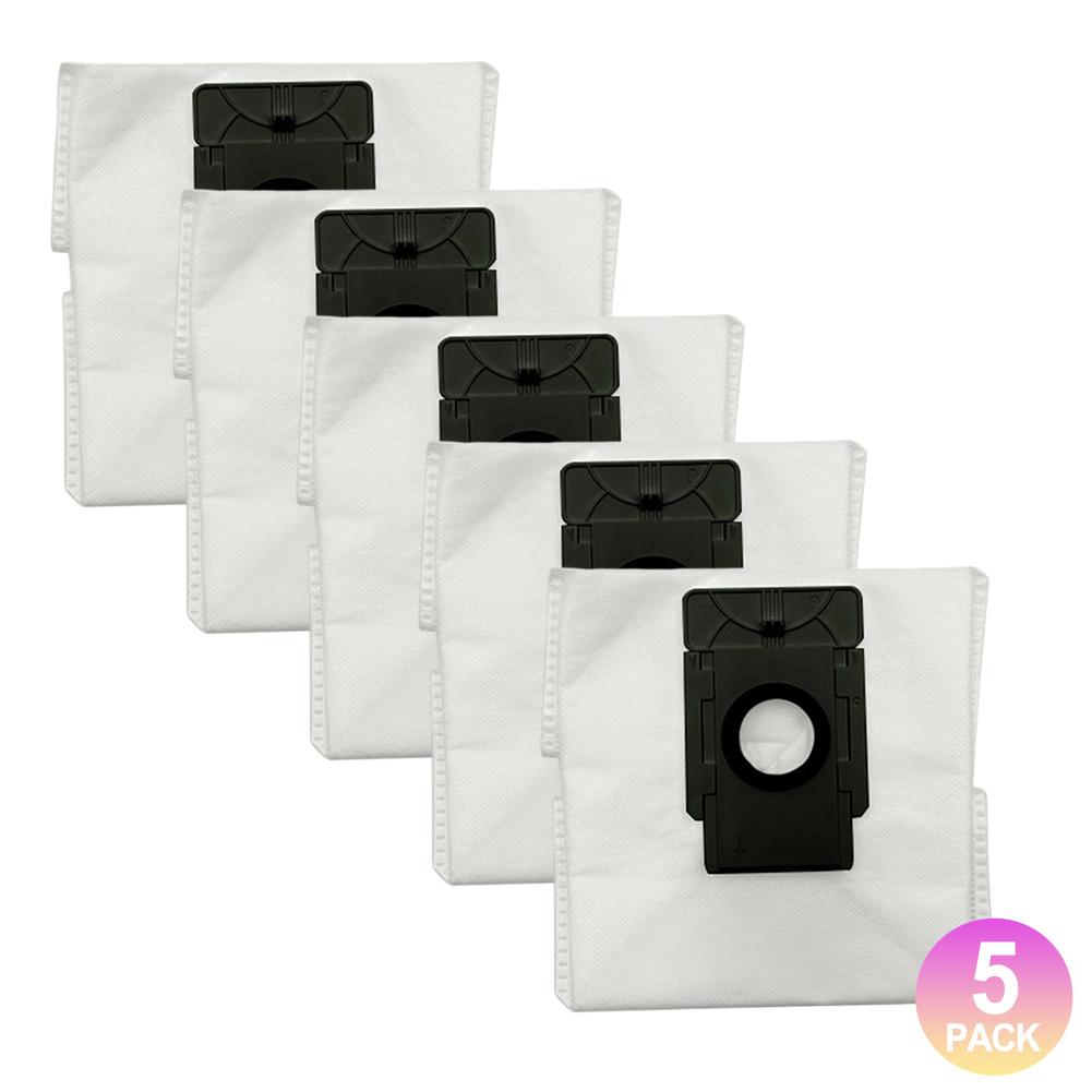 Filtration Bags Dust Bags 5 Pack Dust Bags Easy Installation Hygienic Floor Maintenance For Polaris PVCRDC 6002