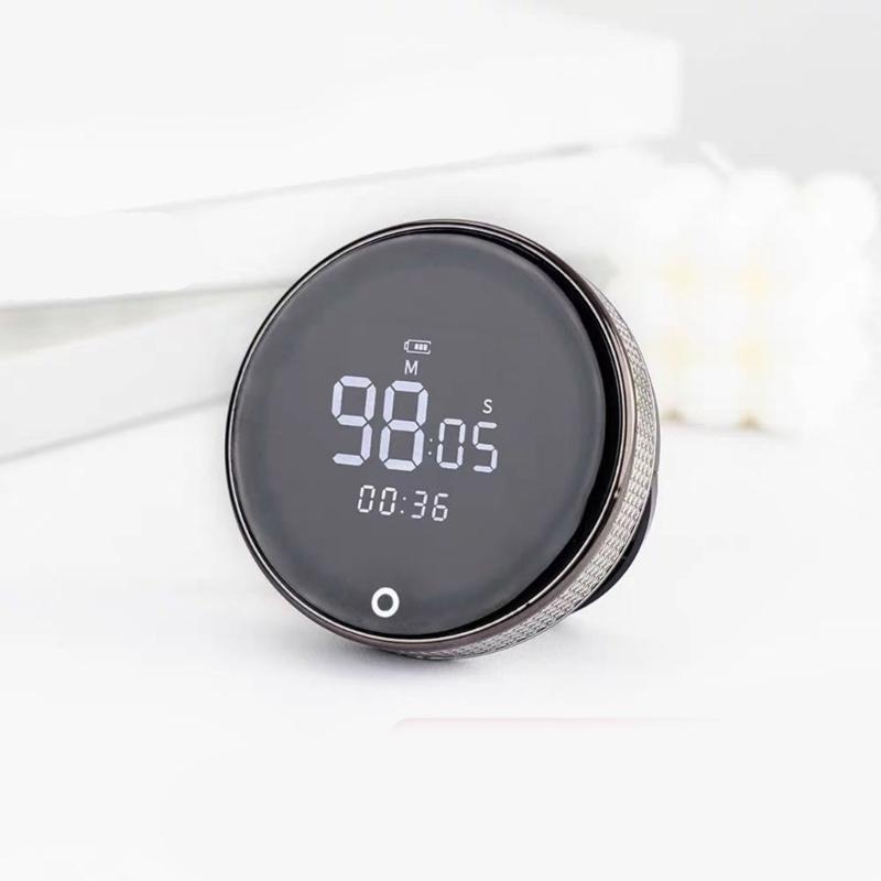 User Friendly Magnetic Timers Rechargeable Kitchen Clock Adjustable Volumes Alarm for Cooking Study & Exercise Event 