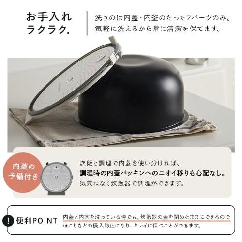 Iris Ohyama Rice Cooker 5.5 Cups IH Type Automatic Cooking Mode RC-IGA50AZ-DA Deep Blue [.co.jp Limited]
