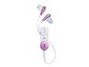 Sony Wireless Earphones Bluetooth Light Pink Noise-Canceling MDR-NWBT20N Compatible, (MDR-NWBT20N PI)
