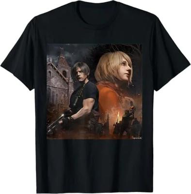 2026 New Resident Evil Requiem Comfortable Streetwear T-Shirt Unisex High Quality Oversized Casual T Shirt Cotton Men Women T...