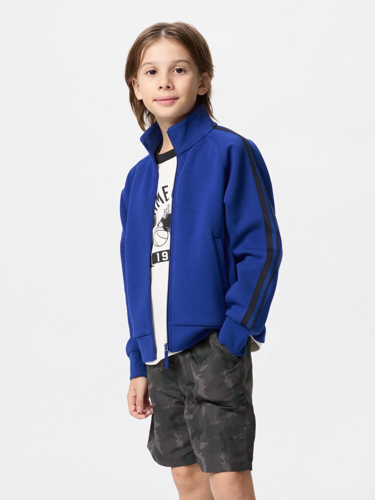 

Куртка Uniqlo Japan Dry Sweat на молнии 66 BLUE/100