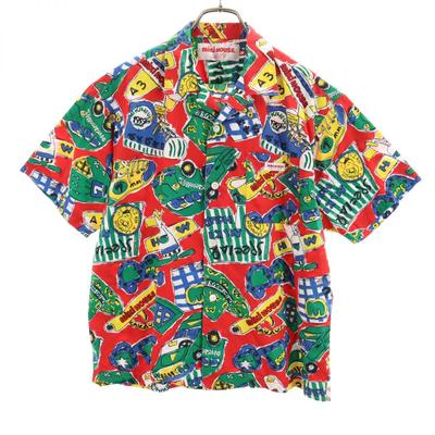 Feito no Japão Macacão manga curta Camisa gola aberta M Masculino Usado