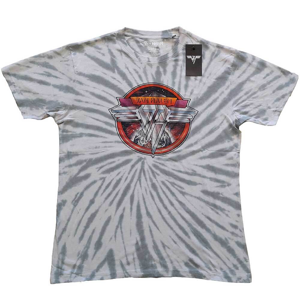 Van Halen Chrome Logo Dip Dye Official Merchandise T-shirt MLXL New XXXL