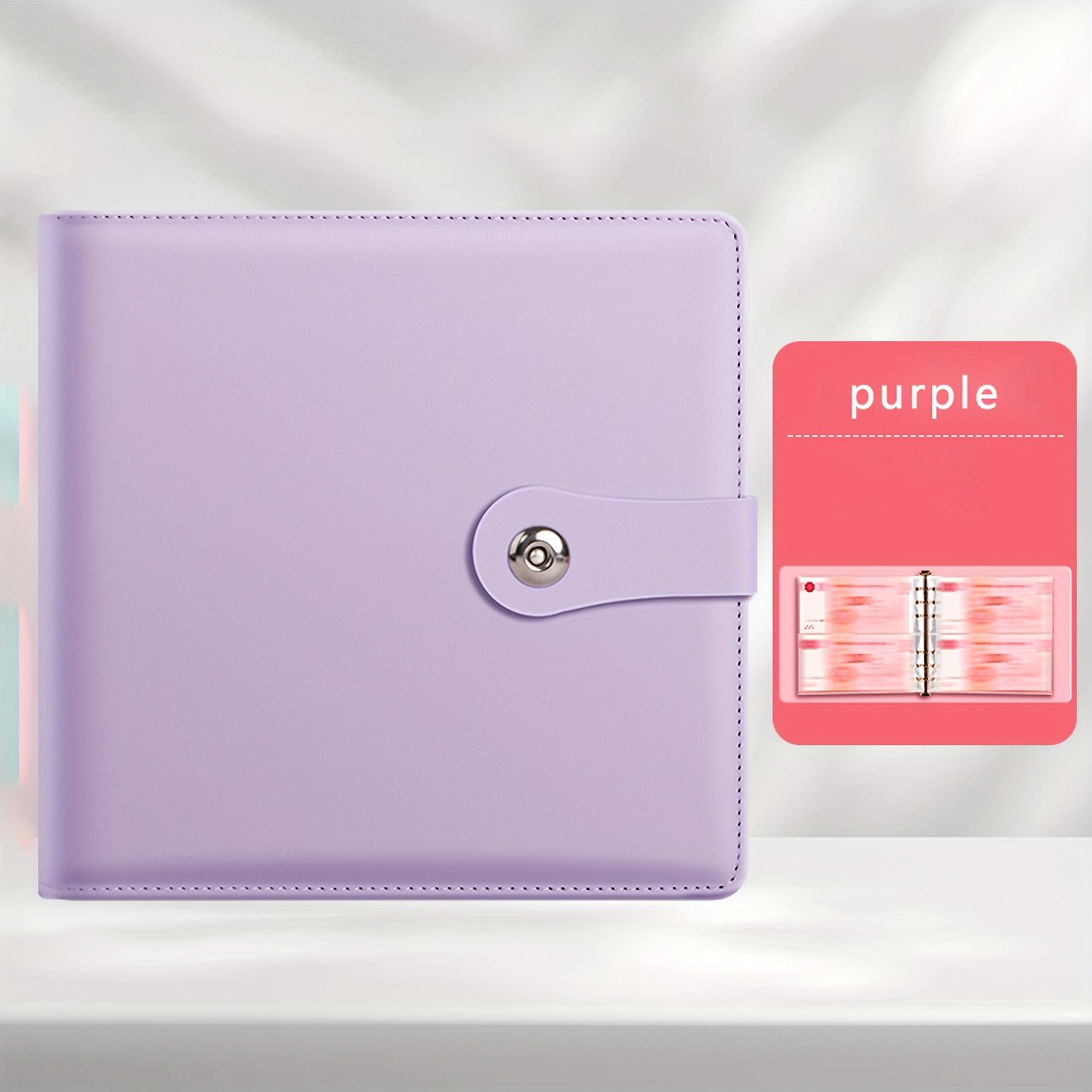 

Сберегательная тетрадь большой вместимости, вмещающая 200 банкнот, сумка для группировки бюджета, челлендж по накоплению денег, сумка для группировки денег