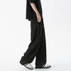 Ice Silk Pants Men's Summer Thin Drape Loose Wide-leg Pants American Trendy Brand Straight Casual Trousers