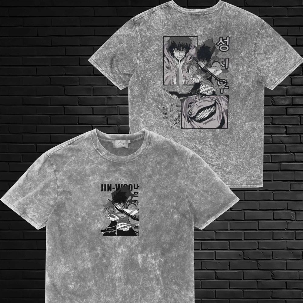 Sung Jinwoo Shadow Monarch TShirt Graphic Tee Mens Unisex L