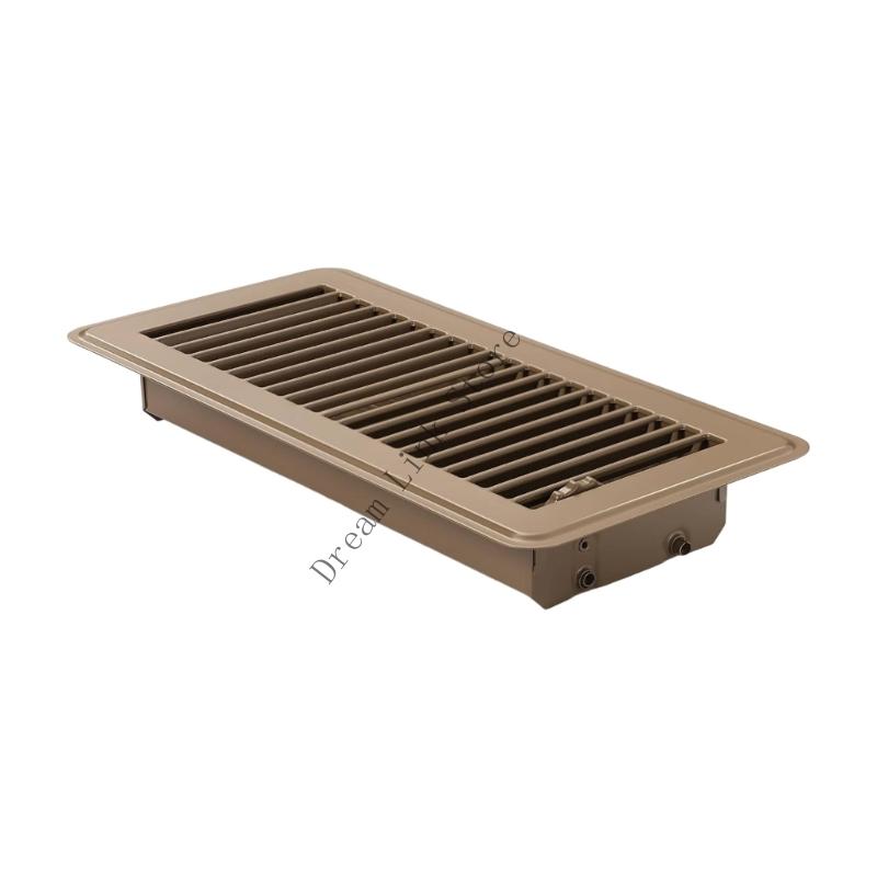 Q1FD Univerzální kovová podlahová mřížka odolná proti korozi Kryt potrubí HVAC