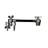 Multi-functional Drum Rack Extension with Double Head Tom-tom and Universal Clamp for Percussion Instruments