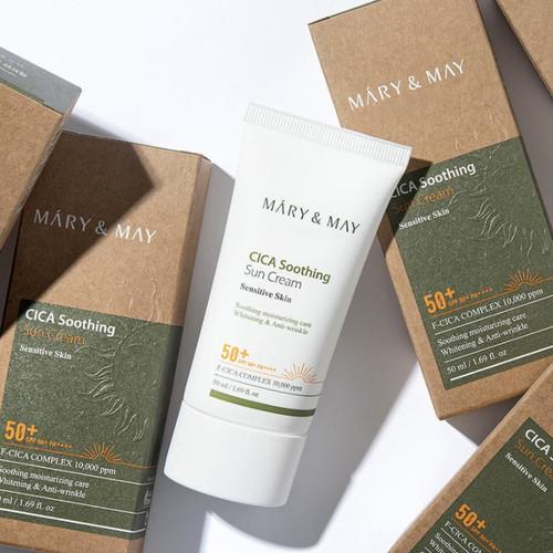 MARY&MAY Vegan Cica Soothing Sun Cream 50ml