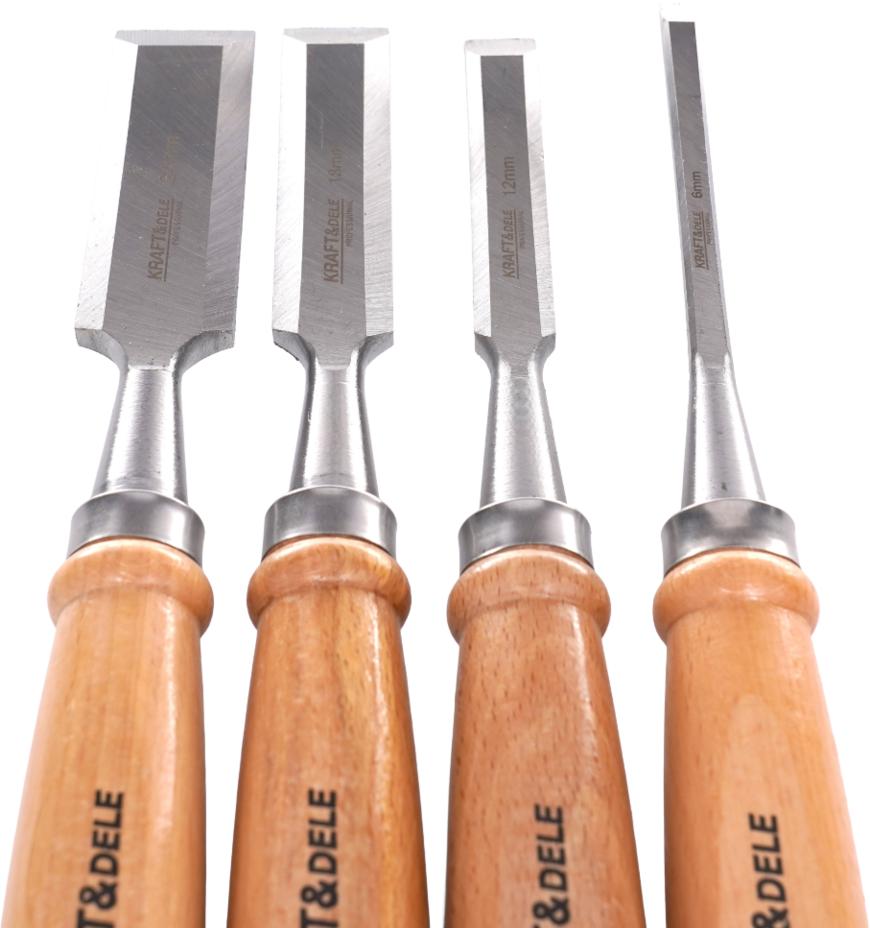 Carpenter' chisels 6, 12, 18, 24mm KD11770