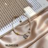 Handmade Floral Pearl Bracelet Women With Freshwater 18K Gold Plated Alloy Sweet Elegant Jewelry Accessory