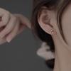 1Pair Tiny Minimalist Versatile Stud Earrings For Women Girls  Hypoallergenic Daily Wear Earrings Jewelry Accessories