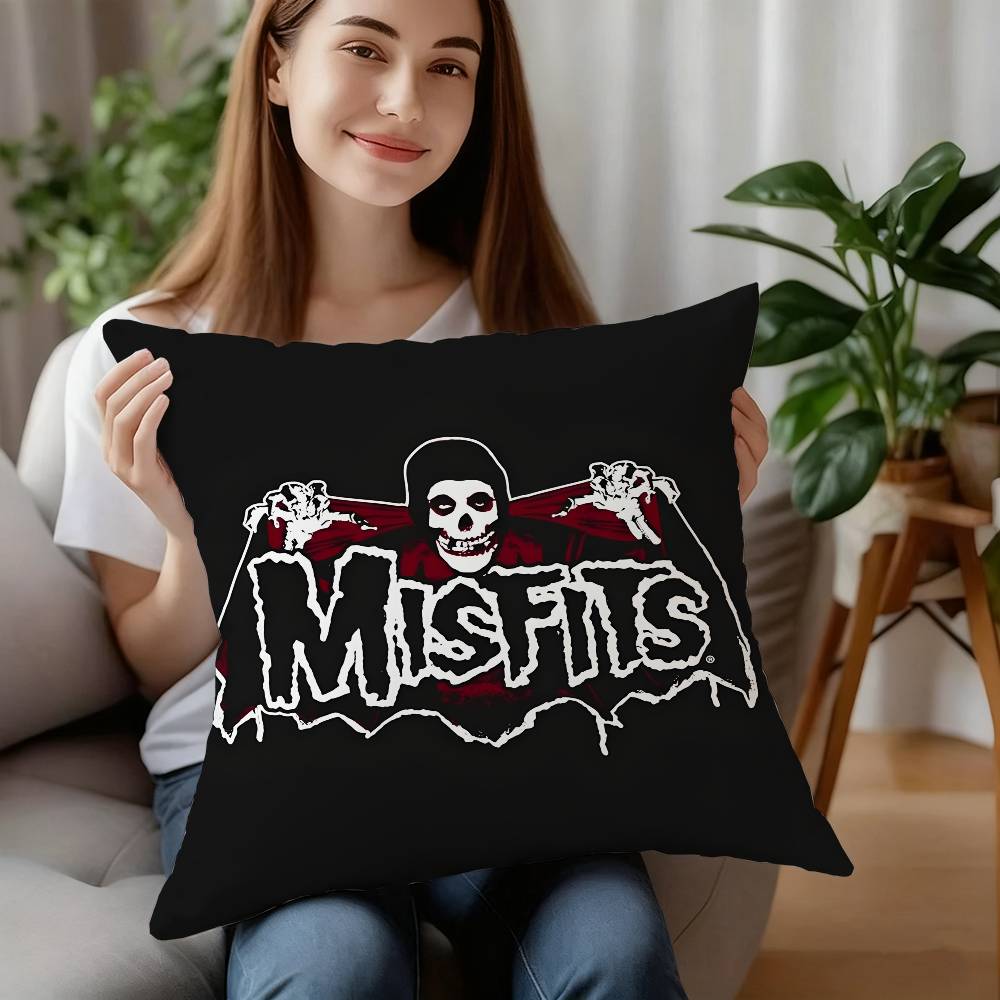 M-Misfits Thriller Classic Pillow Case Plush Fabric Soft Pillowcase Double Sided Print Cushion Cover Household Gifts