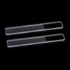 2pcs Nano Glass Nail Files Transparent Sanding Polishing Grinding Nail Buffer Durable File Nail Art Manicure Tool Mini Manicure