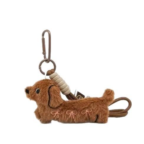 1Pc Sweet Cartoon Animal Dachshund Keychains, Pendants, Dog Accessories, Clothing, Bags, Dolls, Accessories, Small Gifts