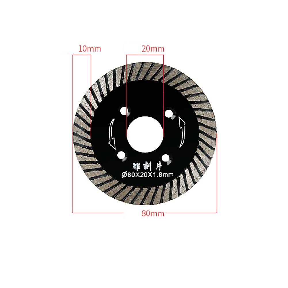 Versatile 80mm Grinding Wheel For Tile Stone Metal Wood Polishing And Cutting Emery Disc For Power Tools