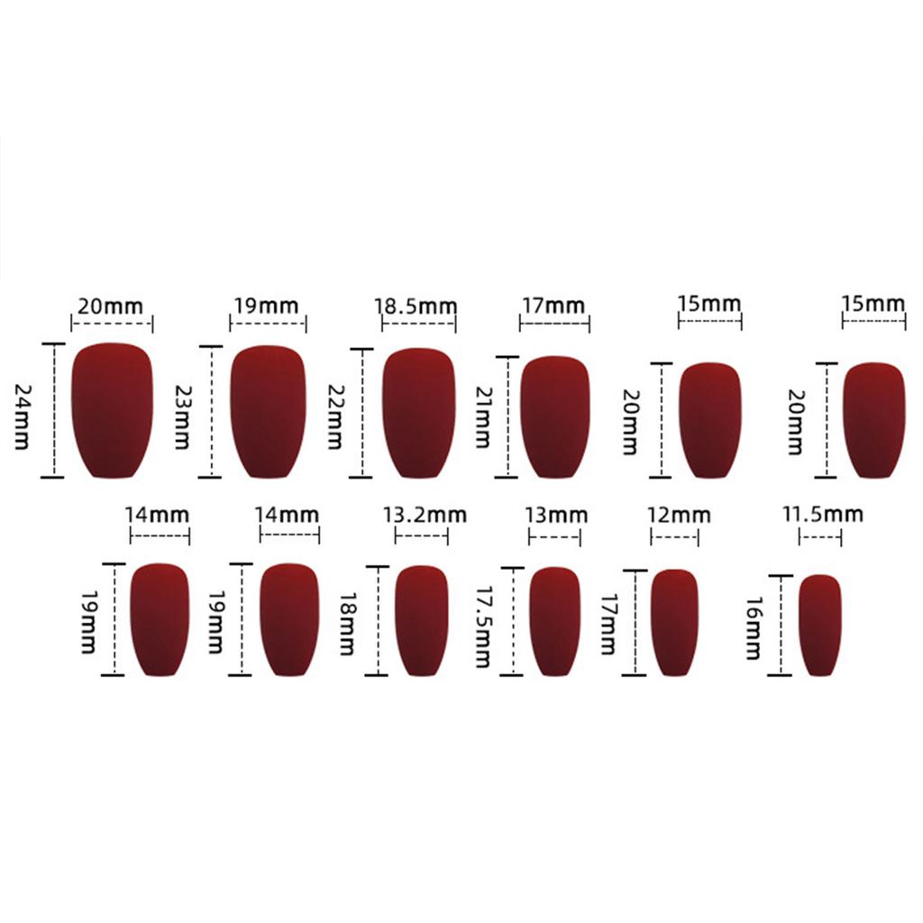 Black Bowknot Decorated Fake Nails Not Easy to Break Fake Nails for Nail Art School Home Use