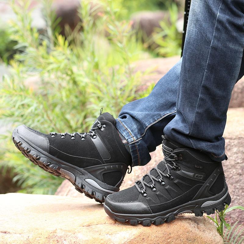 Winter Women's Ankle Outdoor Trekking Boots Hiking Shoes Mountain Climbing Sneakers Comfortable Winter Trekking Boots for Men