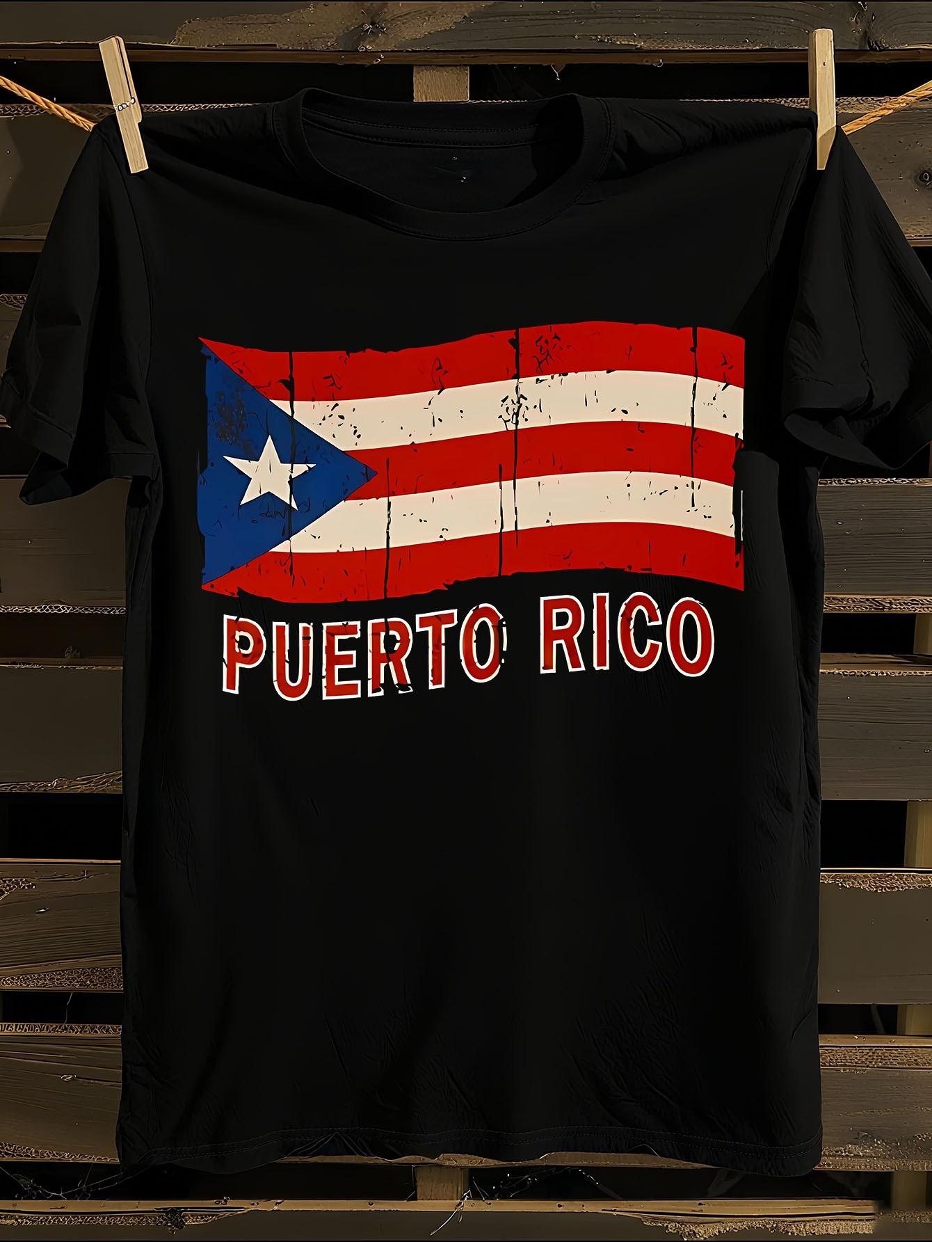 Puerto Rico Flag Tshirt XL