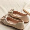 Fashion Office Woman Flats Square Toe Shoes for Women Moccasins Chic Point Summer 2025 Elegant Non Slip Casual with Discount Popular On