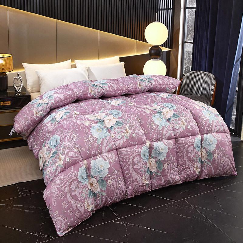 Pure Cotton Chenille Printed Quilt - Seasonal Comfort Collection