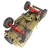 Aluminum Alloy CNC Anodized Full Metal Front Rear Portal Axle for JJRC 1/10 C8815 Willys MB  Retro Jeep Upgrade Accessories