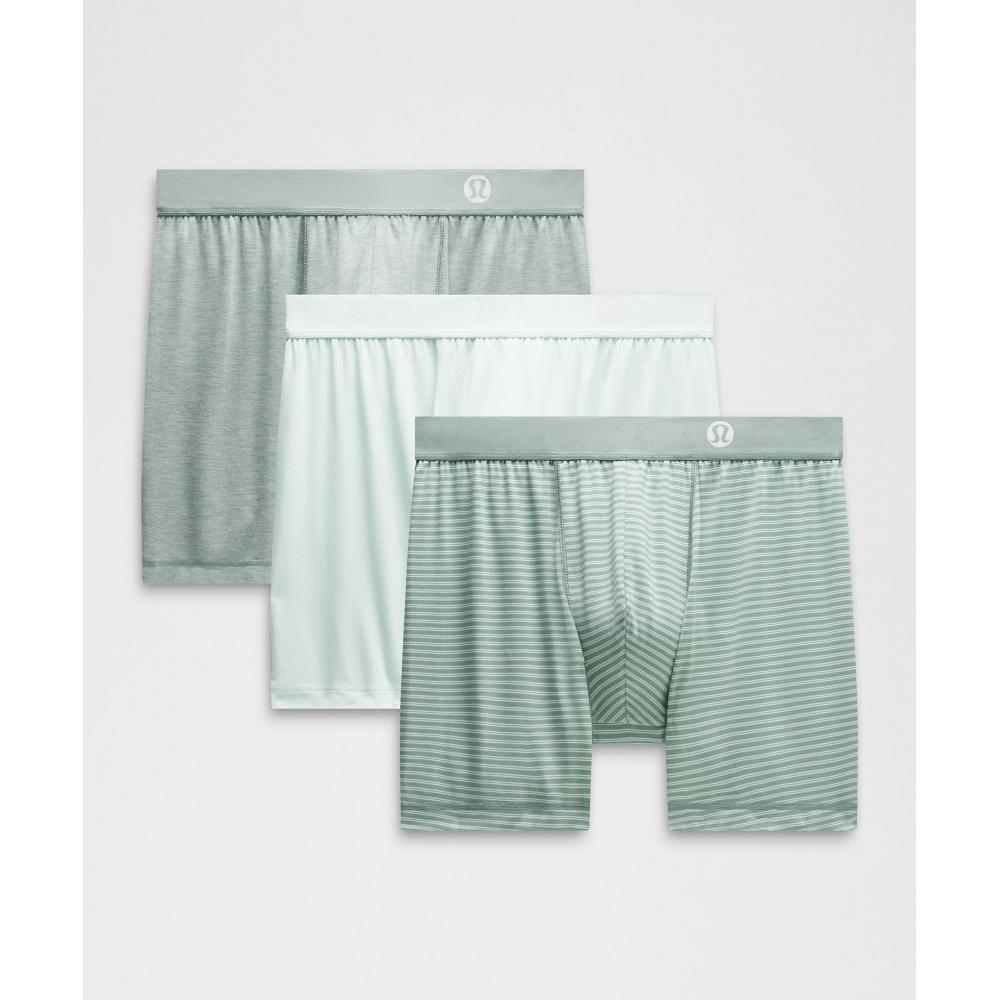 

Lululemon Всегда в движении Boxer 5 3 шт. в упаковке мятный бриз с двойной полоской мятный бриз кратер синий меланжевый кратер синий XXL/5