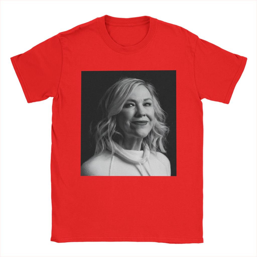 Vintage Catherine Ohara T Shirt Unisex Pure Cotton Vintage TShirts Crewneck Tees Short Sleeve Tops Plus Size