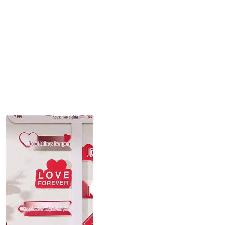 Wedding Living Room Decoration Set: Our Family's Happiness KT Board Wall for New House Photo Area