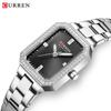 CURREN Women Watch Quartz Watch for Ladies Simple Elegant Dress Wristwatch Stainless Steel Waterproof Luminous Women's Watches