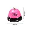 3PCS Elegant Desk Bells Set Reception Call Bells Service Bells Metal Material