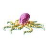 3D Printed Cthulhu Octopus Figurine Movable Joints Octopus Figure Articulated Sea Animal Model Fidget Toy Desktop Decoration Ornament