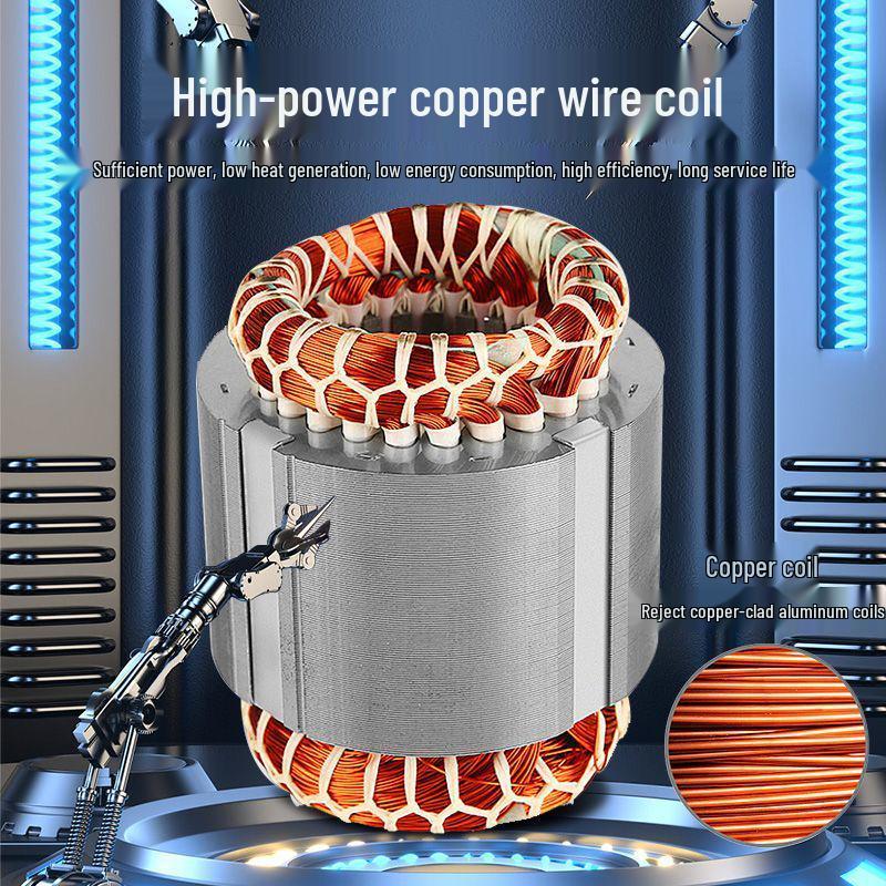 Centrifugal Pure Copper Electric Blower for Home, BBQ, and Industrial Use