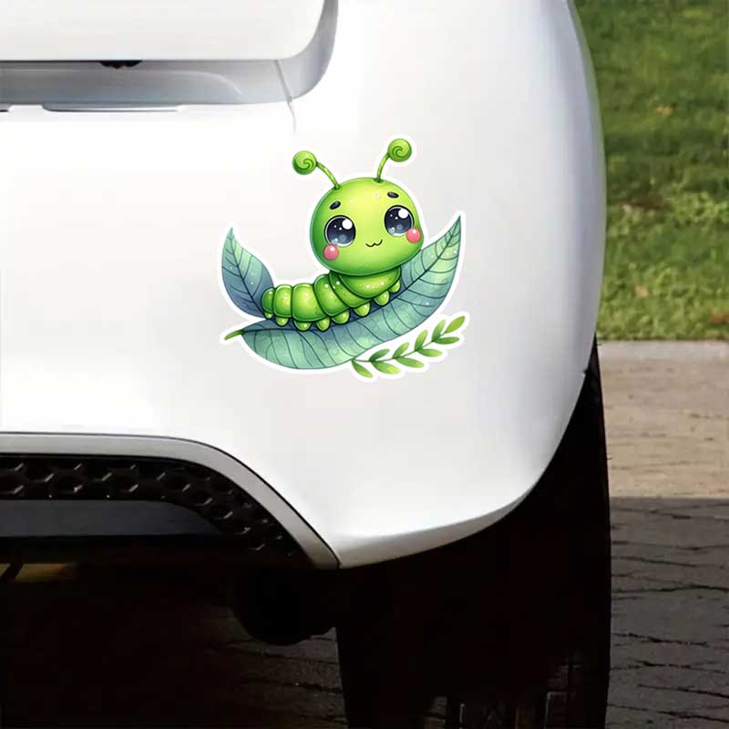 Cute Bugs & Animals Waterproof Stickers for Car Windows Rear Windows & Bumpers Children's Room Decorations HE115