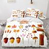Lion King Queen Duvet Cover Watercolor Animal Bedding Set for Kids Teens Adults Colorful Wildlife 2/3pcs Polyester Quilt Cover