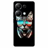 For Redmi Note 13 Pro 4G Case Global Silicon Fashion Space Wolf TPU Painted Coque Funda for Xiaomi Redmi Note 13Pro 4G Cover
