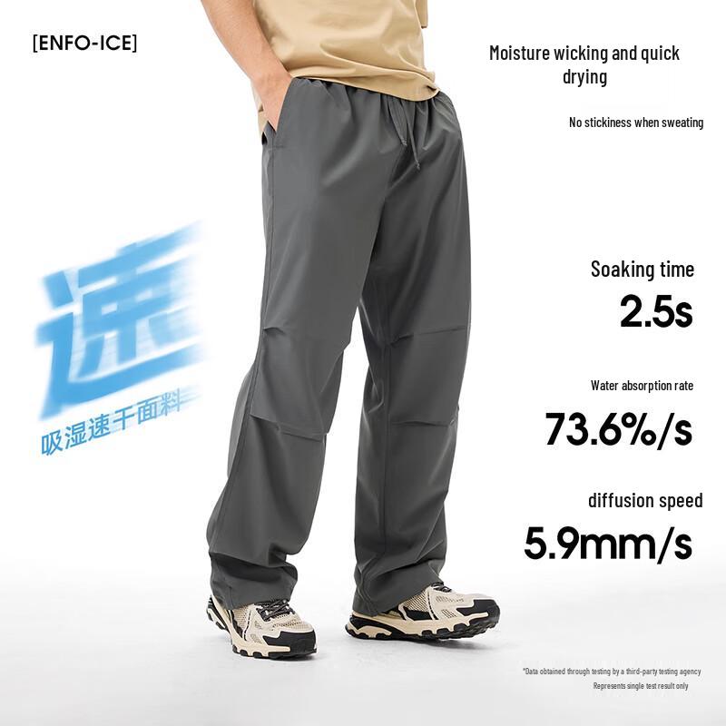 CAMEL Outdoor Quick-Dry Straight-Leg Cargo Pants