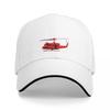 Huey Helicopter Red Summer Vibe Baseball Cap Vintage Rugby Women Caps Unisexs
