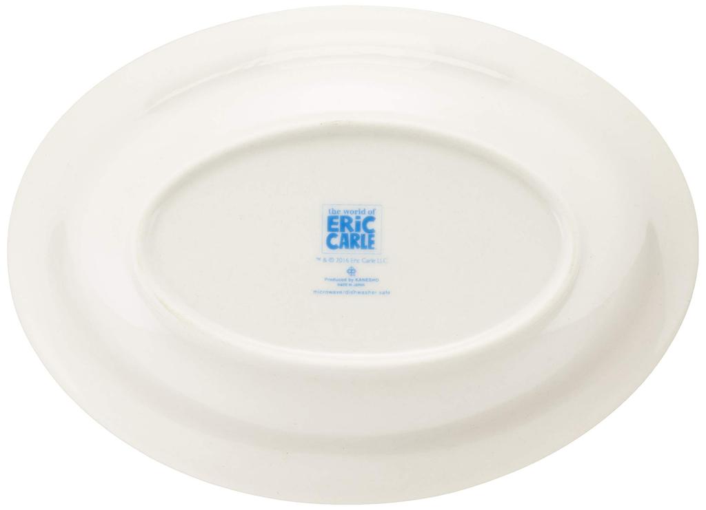 Ippinsha Curry Plate 18cm Tableware Made In Japan Microwave Dishwasher Safe White Sugar Land The Very Hungry Caterpillar 807114 Children's