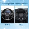 For Honda Steering Wheels Easy To Tall Durable Acrylic Shell Dynamic Sequ Stylish Upgrade Car Interior Accessories