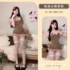 Fun underwear soft girl bear plush dress sweet and cute kawaii neck bud skirt woman