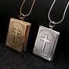 Charms Cross Bible Box Christian Pendant Pciture Frame Clothing Accessories Jewelry Chains Necklace