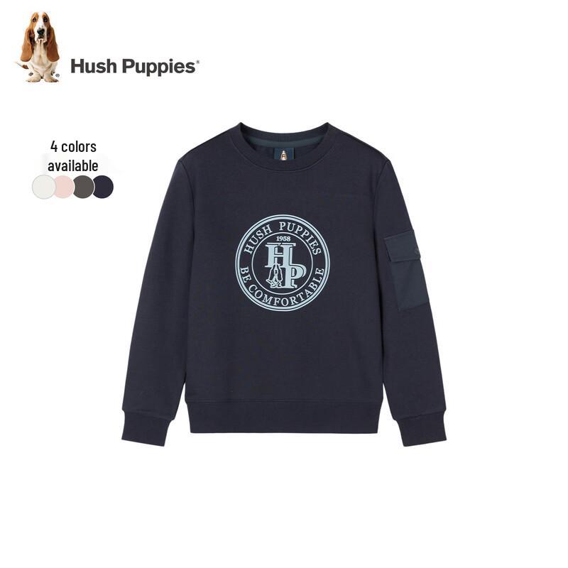 Hush Puppies Kids' Unisex Academy Style Pullover Sweatshirt