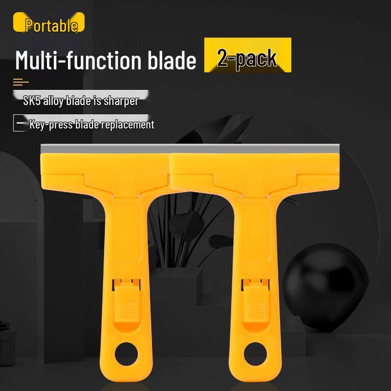 Multi-Purpose Cleaning & Scraping Tool for Adhesive Removal and Caulk, Wall, and Floor Cleaning.
