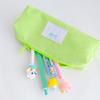 Candy Color Pen Bag Corduroy Pen Case Large Capacity Pencil Bag Japanese Styles Pencil Case School Office Supplies