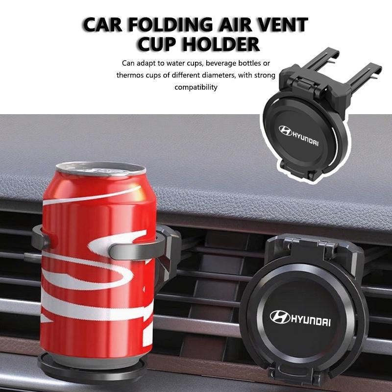 Car Air Vent Drink Cup Bottle Holder Water Bottle Rack Stands Auto Accessories For Hyundai Genesis N-LINE I10 I20 I30 I40 IX20 R3