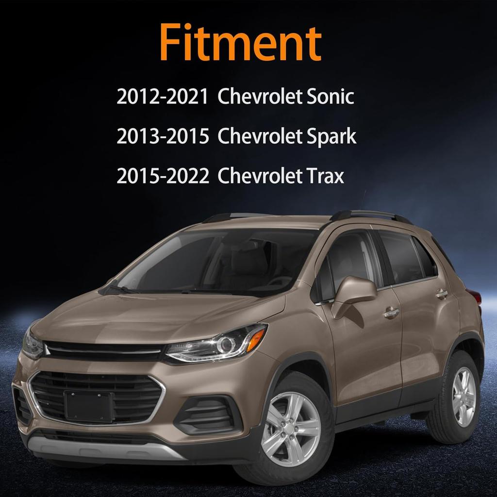 HVAC Blower Motor Resistor Kit AC Blower Control Module with 13 AWG Connector Wire Harness Compatible with Chevrolet Sonic 2012-2021 Spark 2013-2015