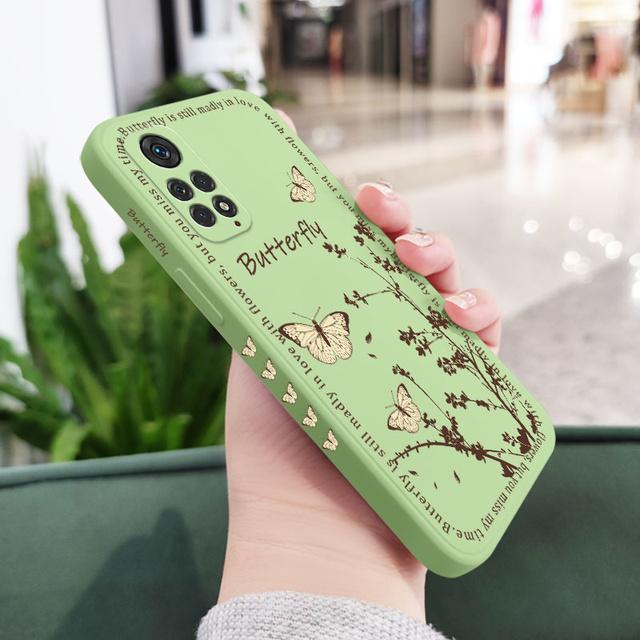 Pouzdro na telefon Flower Story pro Xiaomi Redmi Note 12 11 11E 11S 11T 10 10A 10T 10S 9T 9 8 7 Pro Plus 10C 9A 9C 9T 4G 5G kryt
