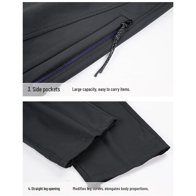 Jeep Men's Straight-Leg Windproof Outdoor Casual Pants